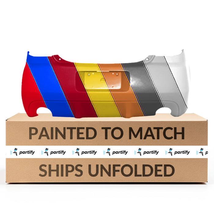 2008-2009 Pontiac G6 GXP Rear Bumper Sedan - GM1100829-Partify-Painted-Replacement-Body-Parts