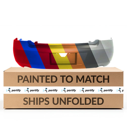 2006-2016 Chevrolet Impala/Impala Limited LT/LTZ/Police/LT/LTZ/Police/SS CAPA Certified Rear Bumper W/Exhaust Hole Matte - GM1100838C-Partify-Painted-Replacement-Body-Parts