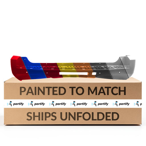 2007-2014 Chevrolet Tahoe Base/LS/LT/LTZ/PPV/SSV/Z71 CAPA Certified Rear Bumper W/Off Road Pkg (Rpo-Bph) W/Wheel Flare Holes - GM1100840C-Partify-Painted-Replacement-Body-Parts