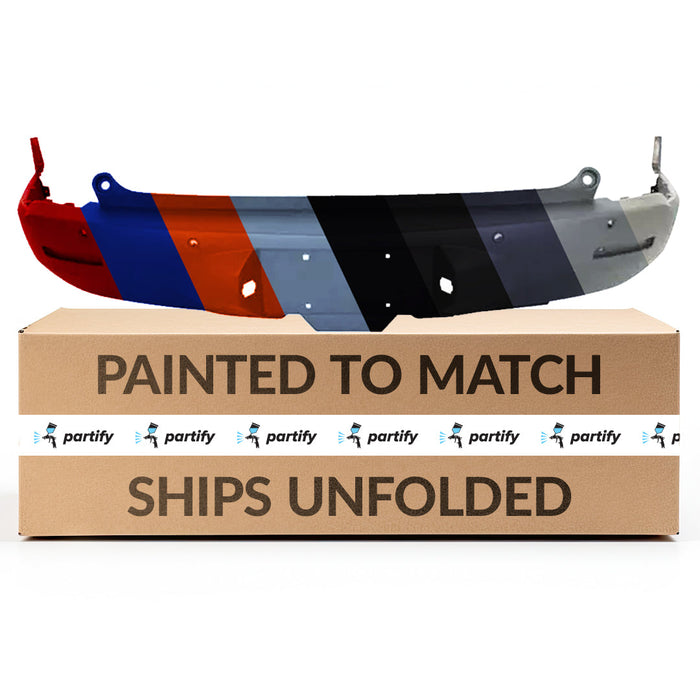 2009-2012 Chevrolet Traverse Rear Bumper With Sensor Holes & Single Exhaust - GM1100842-Partify-Painted-Replacement-Body-Parts