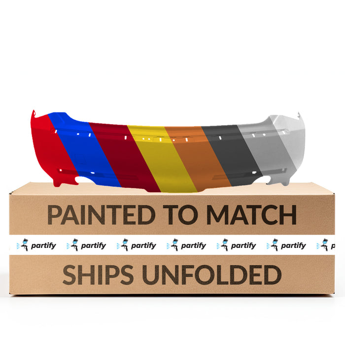 2010-2014 Cadillac CTS CAPA Certified Rear Bumper W/O Object Sensor W/O Remote Entry Wagon - GM1100855C-Partify-Painted-Replacement-Body-Parts