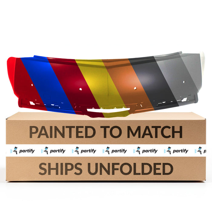 2012-2014 Cadillac CTS 3.0L/3.6L/Base/Coupe/Luxury/Performance/Premium Rear Bumper W/Side Object Sensor Coupe - GM1100879-Partify-Painted-Replacement-Body-Parts