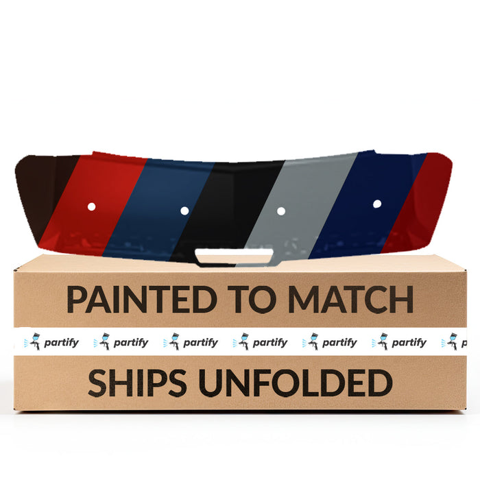 2011-2015 Cadillac CTS 3.0L/3.6L/Base/Coupe/Luxury/Performance/Premium CAPA Certified Rear Bumper W/O Side Object Sensor Coupe - GM1100881C-Partify-Painted-Replacement-Body-Parts