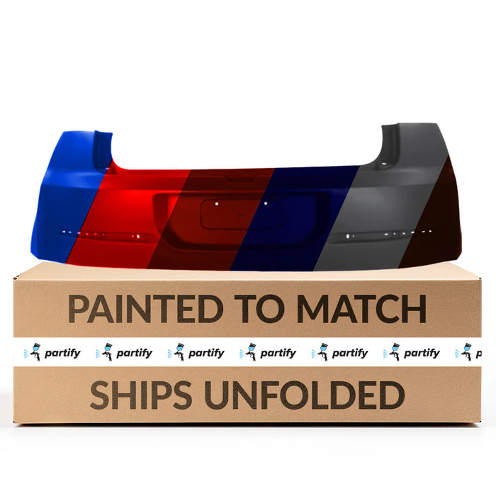 2011-2015 Chevrolet Volt Rear Bumper Without Sensor Holes - GM1100884-Partify-Painted-Replacement-Body-Parts