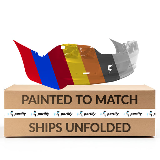 2012-2013 Chevrolet Camaro ZL1 Rear Bumper W/Object Sensors W/Zl1 Spoiler Holes - GM1100893-Partify-Painted-Replacement-Body-Parts