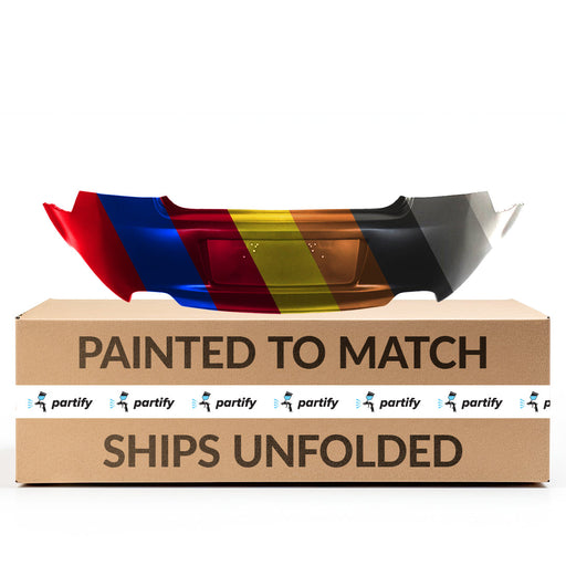 2012-2013 Chevrolet Caprice PPV CAPA Certified Rear Bumper W/Dual Exh - GM1100899C-Partify-Painted-Replacement-Body-Parts