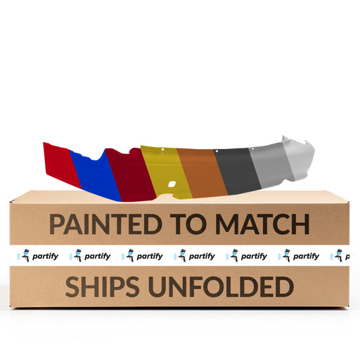 2004-2009 Cadillac SRX CAPA Certified Rear Bumper W/O Sport Pkg W/O Rear Object Sensors - GM1100901C-Partify-Painted-Replacement-Body-Parts