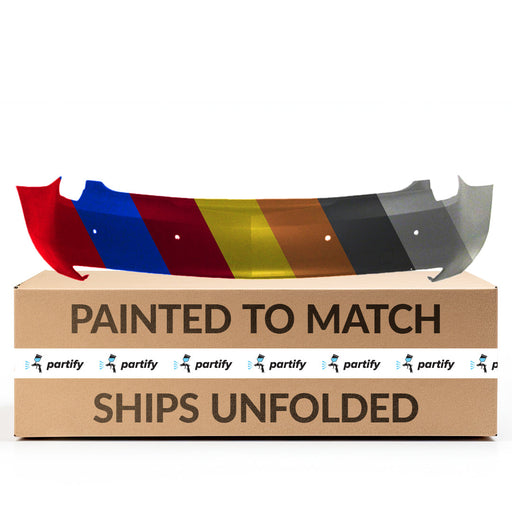 2013 Cadillac XTS Rear Bumper W/O Collision Warning Brkts - GM1100902-Partify-Painted-Replacement-Body-Parts