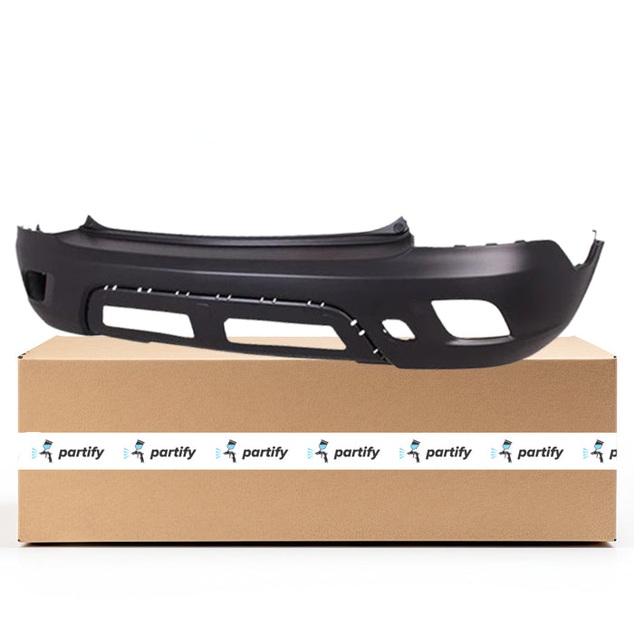 2013-2016 Buick Encore CAPA Certified Rear Bumper W/O Park Assist Sensors Textured - GM1100907C-Partify-Painted-Replacement-Body-Parts