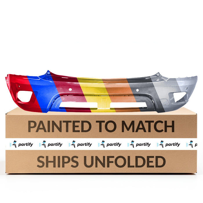 2013-2016 Buick Encore Rear Bumper With Sensor Holes - GM1100908-Partify-Painted-Replacement-Body-Parts