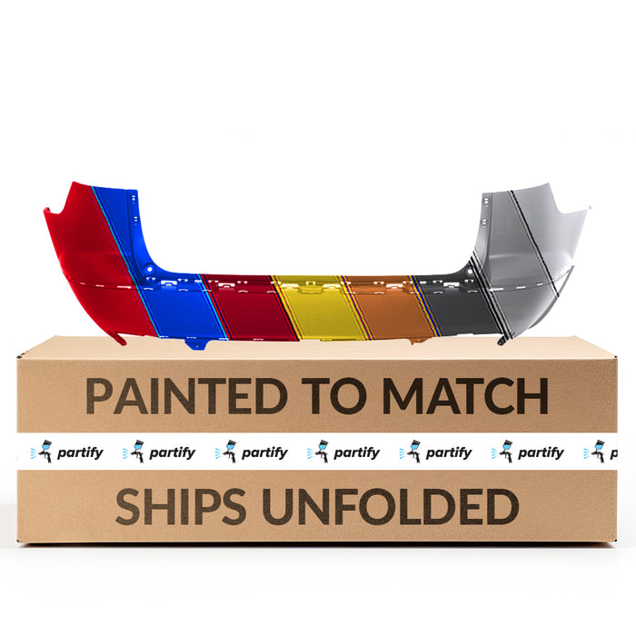 2013-2016 Buick Enclave Rear Bumper W/O Parking Aid Sensors W/O Side Object Sensors - GM1100959-Partify-Painted-Replacement-Body-Parts