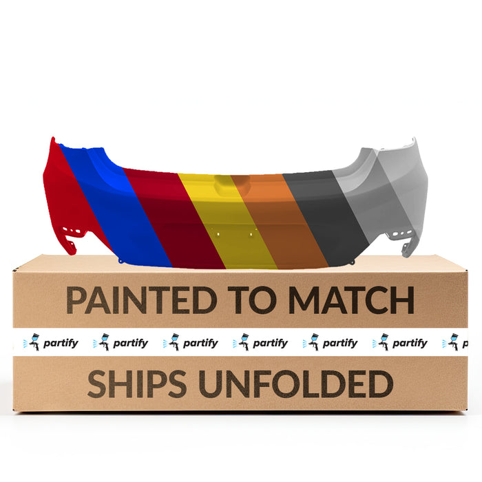 2017-2019 Chevrolet Cruze LT/Premier Rear Bumper W/O Rs Pkg W/O Parking Sensor Hatchback - GM1100989-Partify-Painted-Replacement-Body-Parts