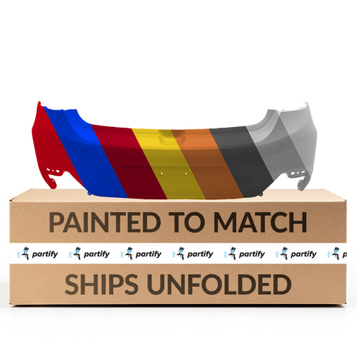 2017-2019 Chevrolet Cruze LT/Premier Rear Bumper W/O Rs Pkg W/O Parking Sensor Hatchback - GM1100989-Partify-Painted-Replacement-Body-Parts