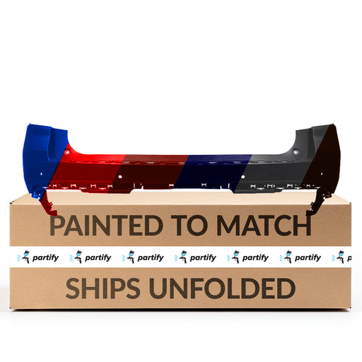 2021-2023 Chevrolet Tahoe/GMC Yukon / Denali Rear Bumper With Sensor Holes & Blind Spot Brackets - GM1100A40-Partify-Painted-Replacement-Body-Parts