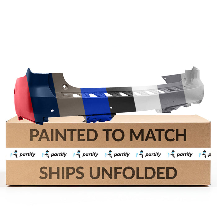 2021-2024 Cadillac Escalade Luxury/Premium Luxury/Premium Luxury Platinum/Sport/Sport Platinum CAPA Certified Rear Bumper W/O Advanced Park Assist System - GM1100A46C-Partify-Painted-Replacement-Body-Parts