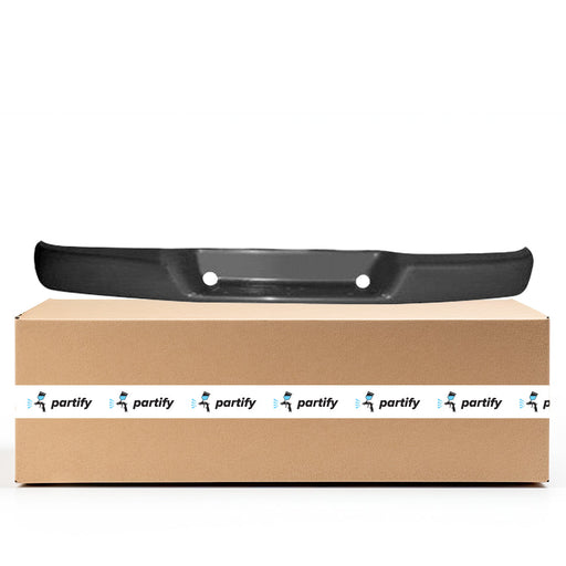 1996-2004 Chevrolet Express 1500/2500/3500 Base/LS/Base/LS/LT/GMC Savana 1500/Savana 2500/Savana 3500 CAPA Certified Rear Bumper Face Bar Late Design - GM1102398C-Partify-Painted-Replacement-Body-Parts