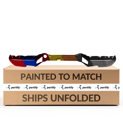 2004-2012 Chevrolet Colorado/GMC Canyon/Isuzu i-280/i-350 Rear Bumper Face Bar Step Type First Design W/O Xtreme W/O Towing - GM1102550-Partify-Painted-Replacement-Body-Parts