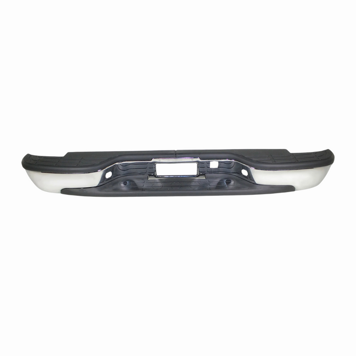 1999-2007 Chevrolet Silverado 1500/1500 Classic Base/Hybrid/LS/LT/WT/Z71/Hybrid/LS/LT/WT/GMC Sierra 1500/Sierra 1500 Classic Rear Bumper Assembly Dealer Installed Assembly Bright - GM1103123-Partify-Painted-Replacement-Body-Parts