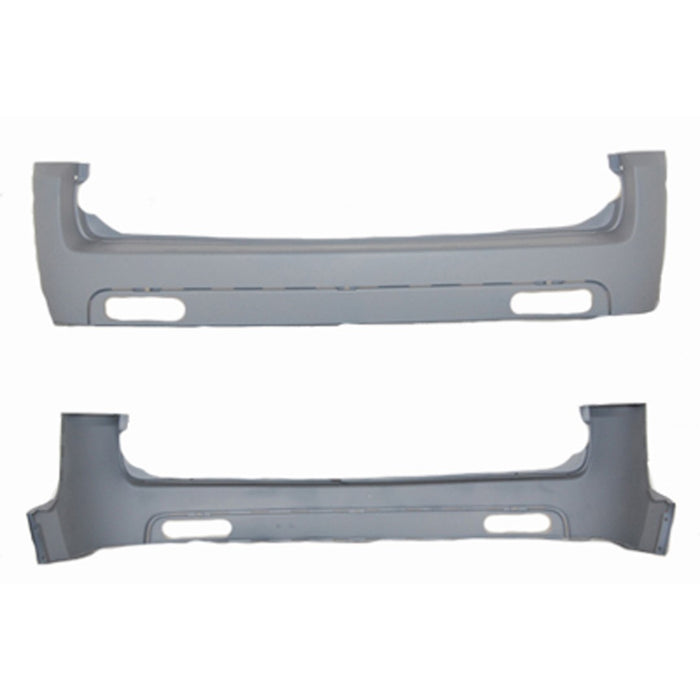 2006-2007 Saturn Vue Rear Upper Bumper Assembly W/O Red Line - GM1109107-Partify-Painted-Replacement-Body-Parts