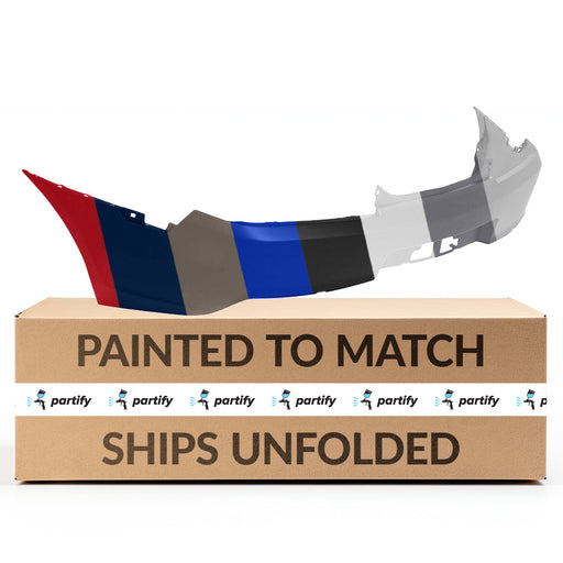 2014-2015 Chevrolet Camaro Upper Rear Bumper Without Sensor Holes - GM1114106-Partify-Painted-Replacement-Body-Parts