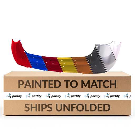 2016-2017 Chevrolet Equinox Upper Rear Bumper With Sensor Holes - GM1114109-Partify-Painted-Replacement-Body-Parts