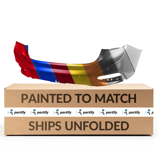 2016-2019 Chevrolet Cruze Sedan L/LS/LT/Premier RS Rear Bumper With Sensor Holes - GM1114115-Partify-Painted-Replacement-Body-Parts