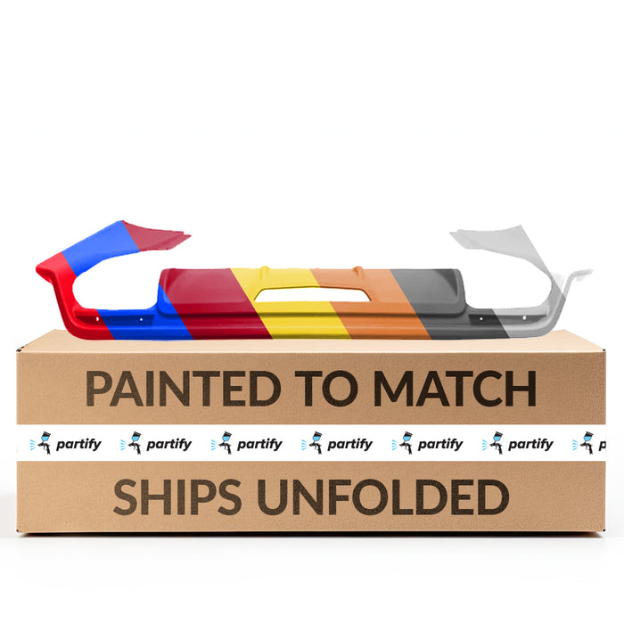 2016-2019 Cadillac CTS V Rear Lower Bumper Plastic Sedan - GM1115149-Partify-Painted-Replacement-Body-Parts