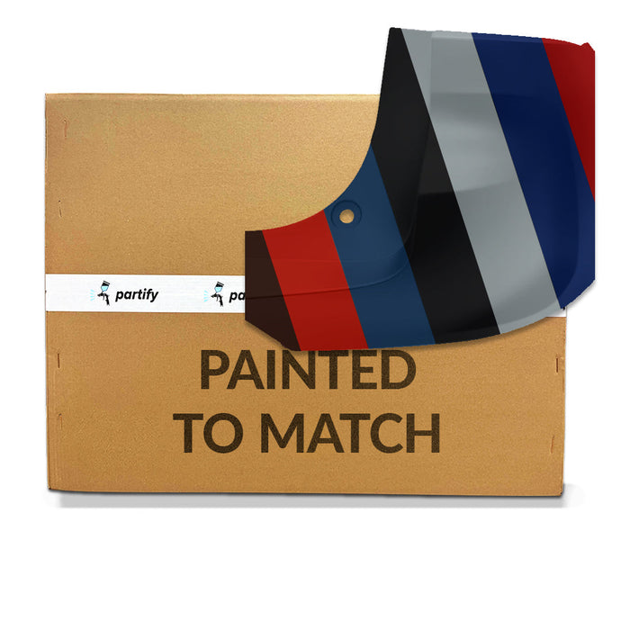 2021-2024 Chevrolet Trailblazer ACTIV/L/LS/LT Rear CAPA Certified Passenger Side Bumper W/O Rear Cross Traffic Alert - GM1117114C-Partify-Painted-Replacement-Body-Parts