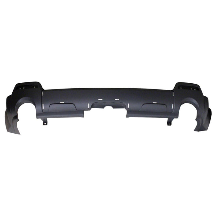 2010-2015 GMC Terrain Rear Bumper Valance/Grille Kit W/Dual Exh W/Chrome Pkg Panel - GM1195114-Partify-Painted-Replacement-Body-Parts