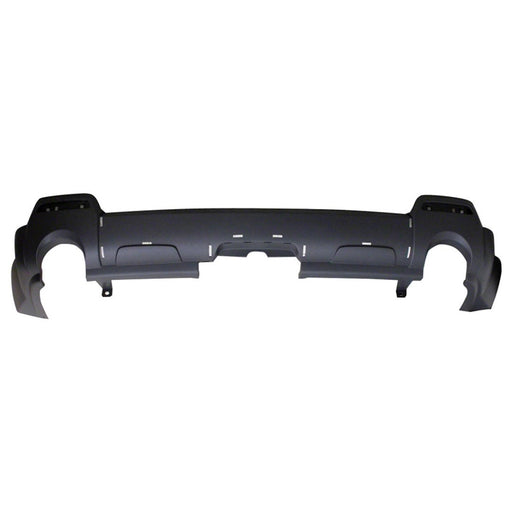 2010-2015 GMC Terrain Rear Bumper Valance/Grille Kit W/Dual Exh W/Chrome Pkg Panel - GM1195114-Partify-Painted-Replacement-Body-Parts