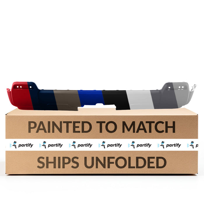 2010-2015 GMC Terrain CAPA Certified Rear Bumper Valance W/O Dual Exh W/O Chrome Pkg Panel - GM1195117C-Partify-Painted-Replacement-Body-Parts