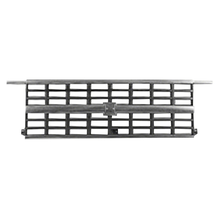1992-1996 Chevrolet G10/G20/G30 Grille Early Design W/Dual Rectangular Headlamps Bright Assembly - GM1200241-Partify-Painted-Replacement-Body-Parts