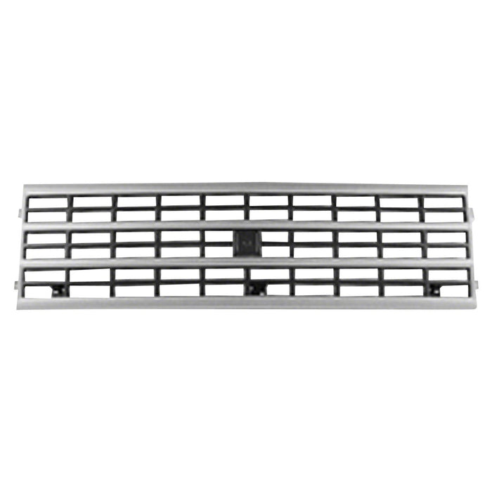 1992-1996 Chevrolet G10/G20/G30 Grille Early Design W/Single Rectangular Headlamps Assembly - GM1200360-Partify-Painted-Replacement-Body-Parts