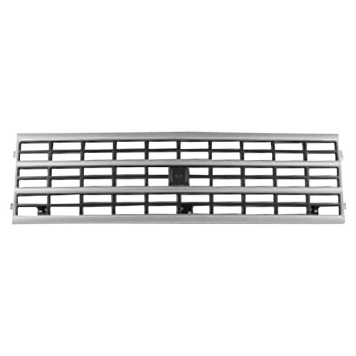 1992-1996 Chevrolet G10/G20/G30 Grille Early Design W/Single Rectangular Headlamps Assembly - GM1200360-Partify-Painted-Replacement-Body-Parts