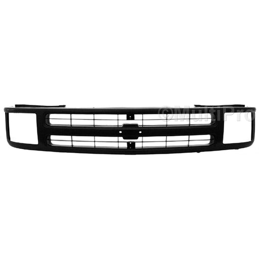 1995-1997 Chevrolet Blazer Grille W/Composite Headlamps Matte Assembly - GM1200388-Partify-Painted-Replacement-Body-Parts