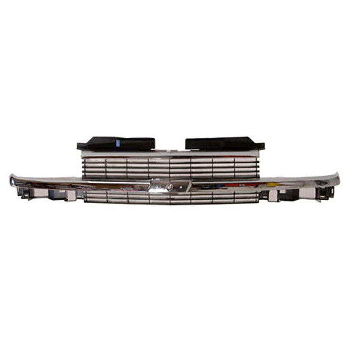 1998-1999 Chevrolet Blazer/S10 LS Grille Bright Assembly - GM1200397-Partify-Painted-Replacement-Body-Parts