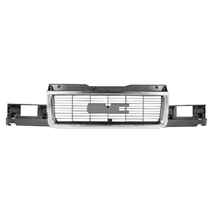 1995-2005 GMC Safari Grille W/Composite Headlamps Assembly - GM1200400-Partify-Painted-Replacement-Body-Parts