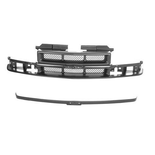 1998 Chevrolet S10 Grille Xtreme Assembly - GM1200426-Partify-Painted-Replacement-Body-Parts