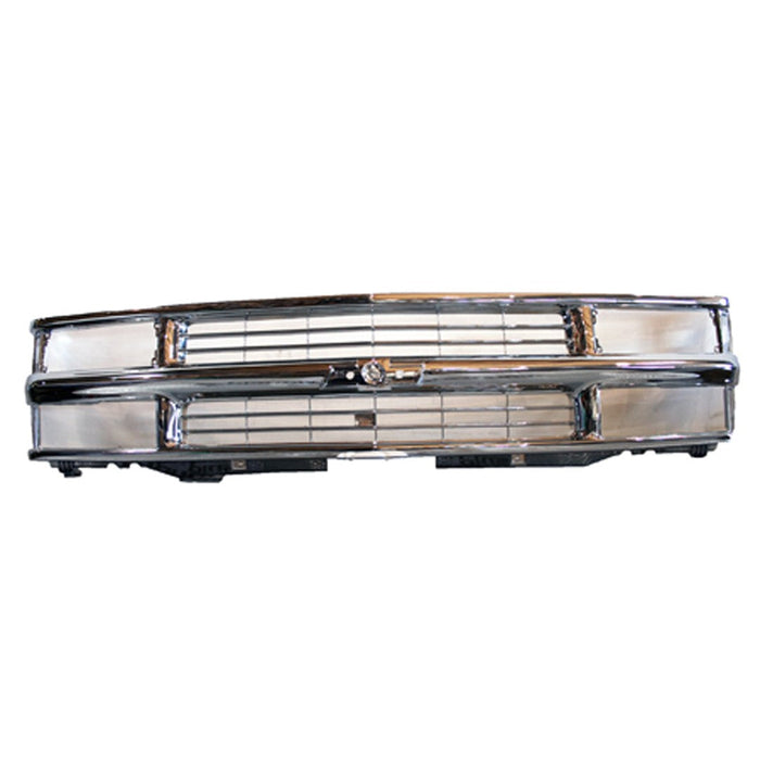 1994-2000 Chevrolet Blazer/C1500/C1500 Suburban/C2500/C2500 Suburban/C3500/K1500/K1500 Suburban/K2500/K2500 Suburban/K3500/Tahoe Grille W/Composite Lamps All Bright Performance Design Assembly - GM1200463-Partify-Painted-Replacement-Body-Parts