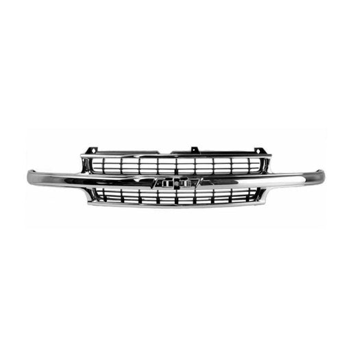 2000-2006 Chevrolet Suburban 1500/2500/Tahoe Base/Limited/LS/LT Grille Bright Performance Design Assembly - GM1200478-Partify-Painted-Replacement-Body-Parts