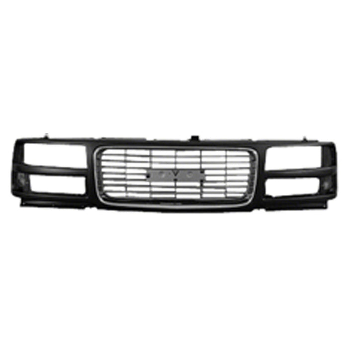 1996-2002 GMC Savana 1500 Grille New Design W/Composite Headlamps Slt Assembly - GM1200529-Partify-Painted-Replacement-Body-Parts