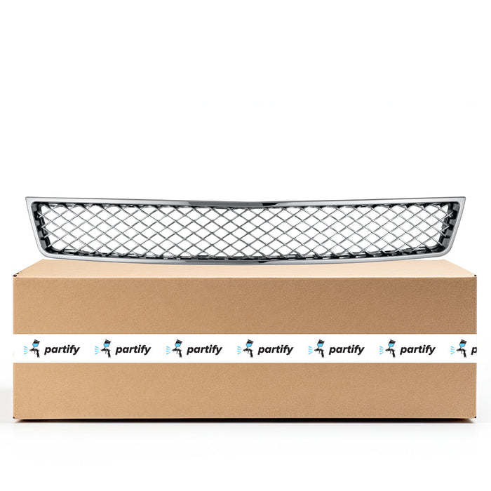 2007-2012 Chevrolet Avalanche/Suburban 1500/Suburban 2500/Tahoe CAPA Certified Grille Lower W/Off Road Pkg Chrome W/Platinum Mesh Assembly - GM1200591C-Partify-Painted-Replacement-Body-Parts