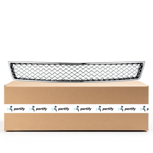 2007-2012 Chevrolet Avalanche/Suburban 1500/Suburban 2500/Tahoe CAPA Certified Grille Lower W/Off Road Pkg Chrome W/Platinum Mesh Assembly - GM1200591C-Partify-Painted-Replacement-Body-Parts