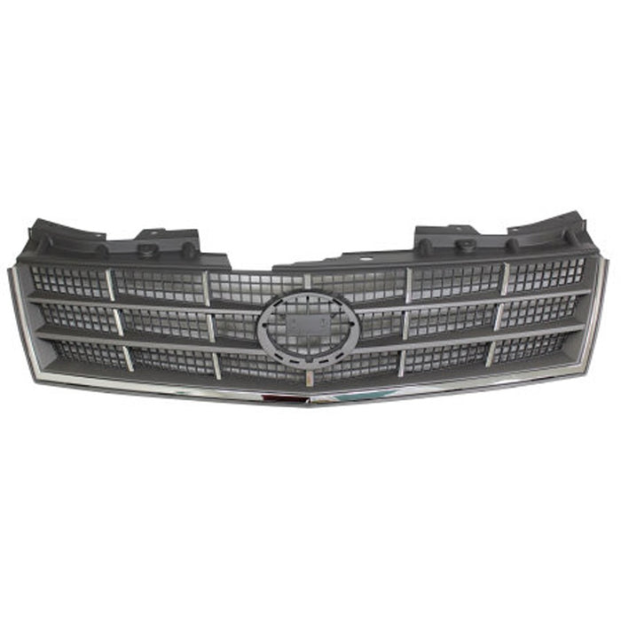 2008-2011 Cadillac STS Base/Platinum Grille W/O Adaptive Cruise Control W/O Platinum Edition Assembly - GM1200659-Partify-Painted-Replacement-Body-Parts
