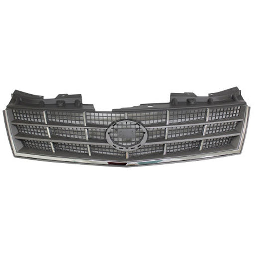 2008-2011 Cadillac STS Base/Platinum Grille W/O Adaptive Cruise Control W/O Platinum Edition Assembly - GM1200659-Partify-Painted-Replacement-Body-Parts