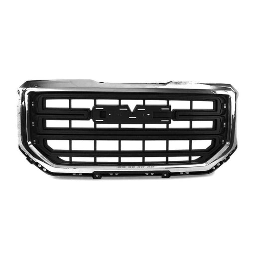 2016-2019 GMC Sierra 1500/1500 Limited Base Grille W/O Chrome Insert Chrome Assembly - GM1200741-Partify-Painted-Replacement-Body-Parts