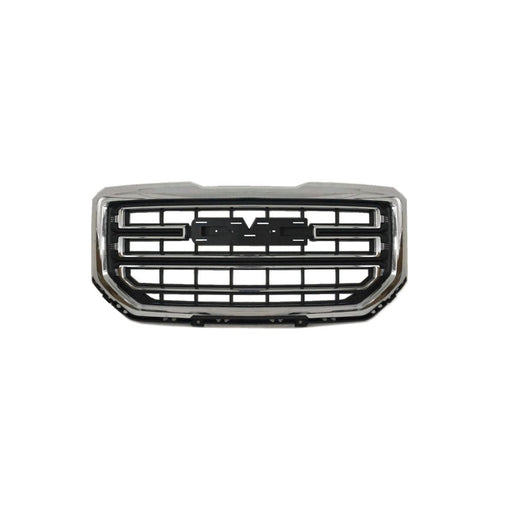 2016-2019 GMC Sierra 1500/1500 Limited Base Grille W/Chrome Insert Chrome Assembly - GM1200742-Partify-Painted-Replacement-Body-Parts