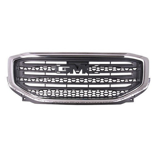 2017-2019 GMC Acadia SL/SLE Grille W/Chrome Surround Assembly - GM1200751-Partify-Painted-Replacement-Body-Parts