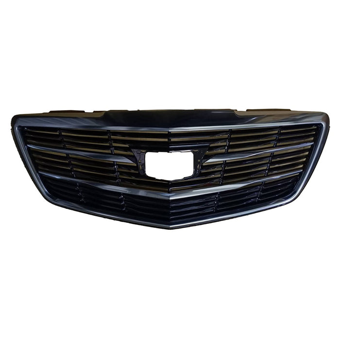 2015-2019 Cadillac ATS Grille W/O Midnight Special Edition Pkg W/O Adaptive Cruise Ctrl Chrome Assembly Coupe - GM1200775-Partify-Painted-Replacement-Body-Parts