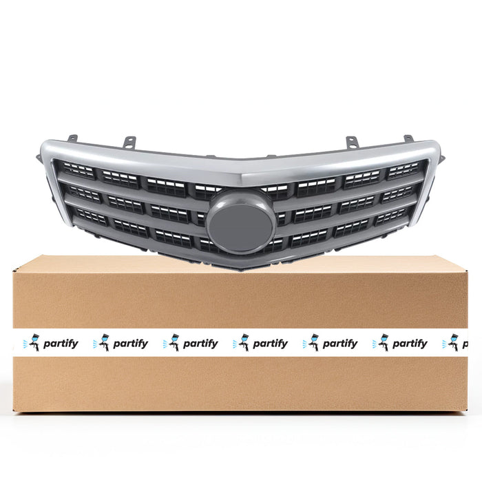 2013-2014 Cadillac ATS CAPA Certified Grille W/O Driver Assist Pkg W/Air Deflector Assembly - GM1200819C-Partify-Painted-Replacement-Body-Parts